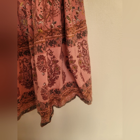 Davi & Dani 2XL Floral Pink Blouse 100% Rayon - Picture 5 of 8